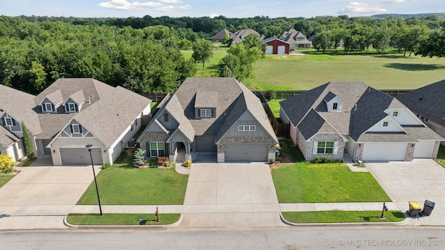 2618 W 115th St S, Jenks, OK 74037 - aerial perspective of suburban area