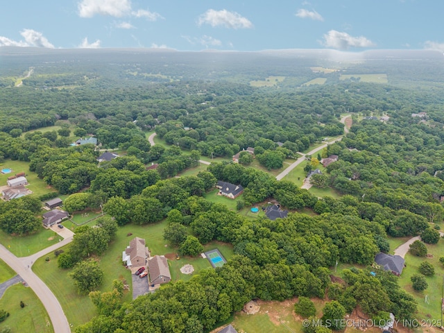 4852 E Redbud Dr, Claremore, OK 74019 - bird's eye view
