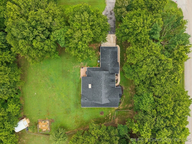 4852 E Redbud Dr, Claremore, OK 74019 - drone / aerial view