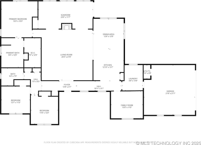 4852 E Redbud Dr, Claremore, OK 74019 - view of home floor plan
