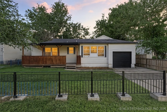 6264 E Latimer St, Tulsa, OK 74115 - single story home with a garage and driveway