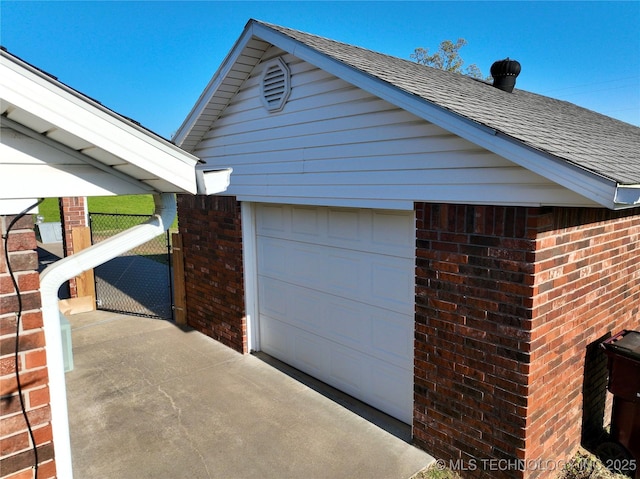 215 Belt St, Eufaula, OK 74432 - view of garage