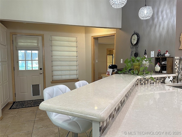 1530 Persimmon, Ardmore, OK 73401 - dining space featuring light tile patterned flooring