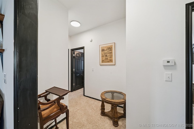1018 W Evergreen St, Skiatook, OK 74070 - hall with carpet and baseboards