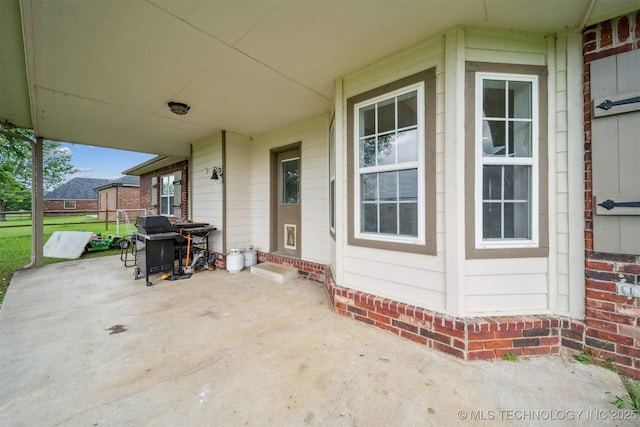 1018 W Evergreen St, Skiatook, OK 74070 - view of patio featuring area for grilling