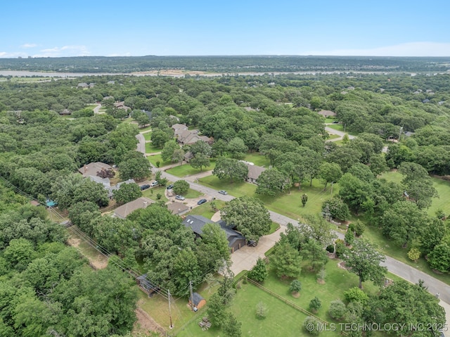 12526 S 12th St, Jenks, OK 74037 - drone / aerial view