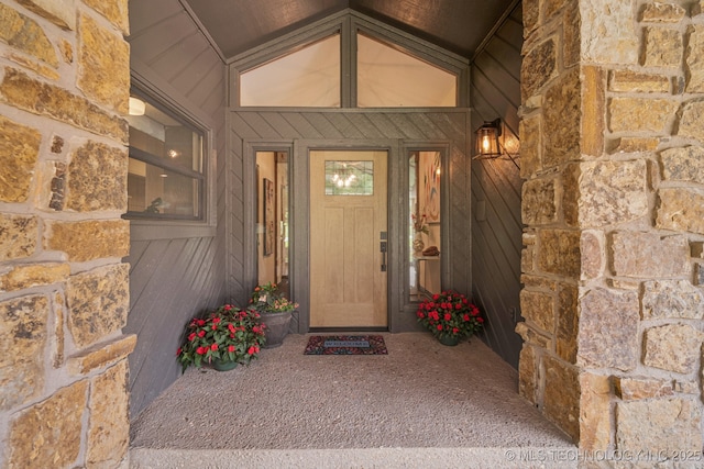 12526 S 12th St, Jenks, OK 74037 - property entrance with stone siding