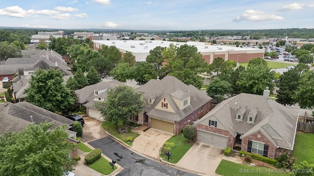 8404 E 98th Pl, Tulsa, OK 74133 - aerial perspective of suburban area
