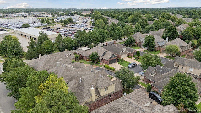 8404 E 98th Pl, Tulsa, OK 74133 - aerial perspective of suburban area