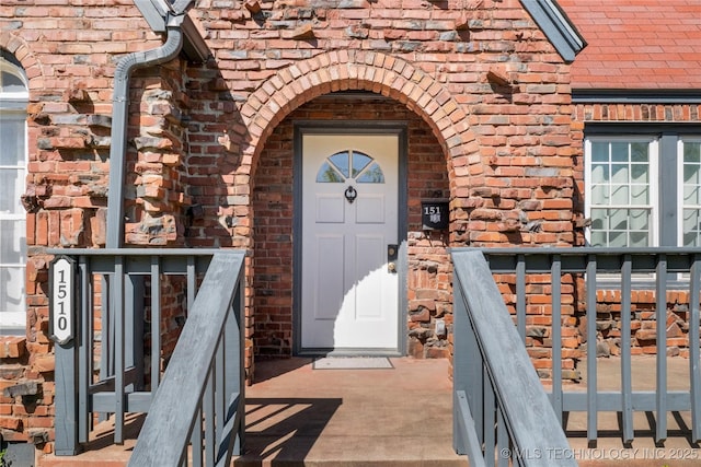 1510 S College Ave, Tulsa, OK 74104 - entrance to property featuring brick siding