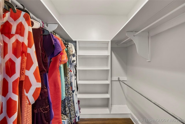 1510 S College Ave, Tulsa, OK 74104 - spacious closet with wood finished floors