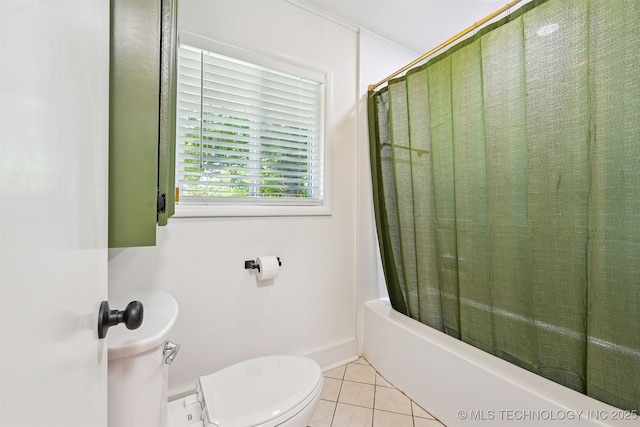 10 E 31st Pl, Sand Springs, OK 74063 - bathroom featuring tile patterned flooring and shower / tub combo