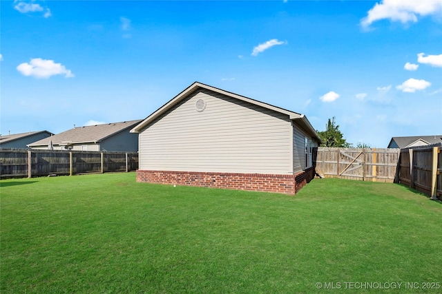 8745 S 261st E Ave, Broken Arrow, OK 74014 - view of property exterior featuring a fenced backyard