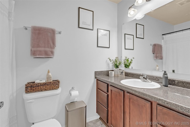8745 S 261st E Ave, Broken Arrow, OK 74014 - bathroom featuring vanity and curtained shower