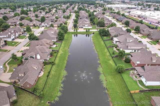 11248 S 75th Ave E, Bixby, OK 74008 - aerial view of property and surrounding area featuring a nearby body of water and nearby suburban area