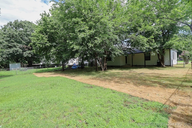 209 E Falletti Ave, Claremore, OK 74017 - view of yard