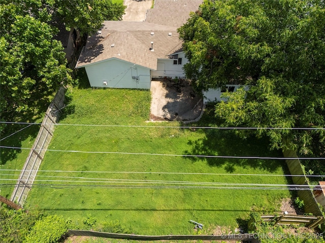 2904 S Hudson Pl, Tulsa, OK 74114 - view from above of property