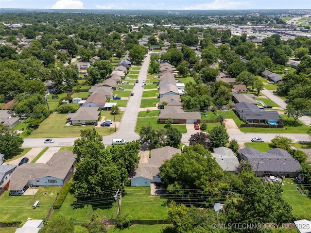 2904 S Hudson Pl, Tulsa, OK 74114 - aerial view of residential area