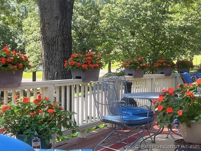 31990 S 624th Pl Unit 65, Grove, OK 74344 - view of wooden terrace