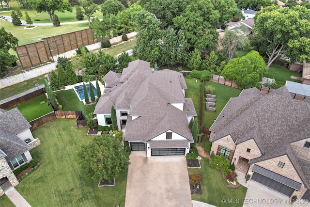 4603 E 118th Pl, Tulsa, OK 74137 - aerial view of property's location featuring nearby suburban area