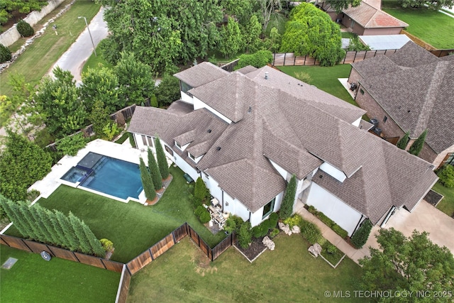 4603 E 118th Pl, Tulsa, OK 74137 - aerial view of property and surrounding area