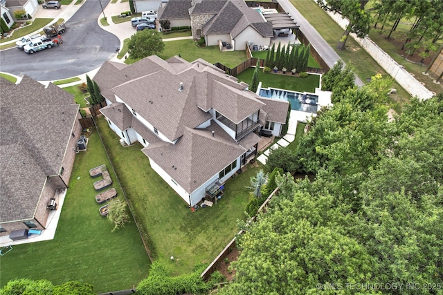 4603 E 118th Pl, Tulsa, OK 74137 - aerial perspective of suburban area