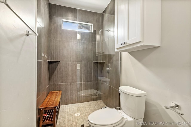 4603 E 118th Pl, Tulsa, OK 74137 - full bath with tiled shower and toilet