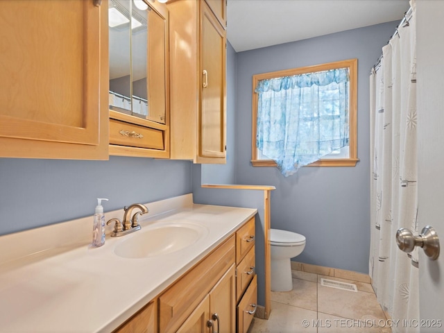 927 Macklyn Ln, Bartlesville, OK 74006 - bathroom featuring vanity and tile patterned flooring