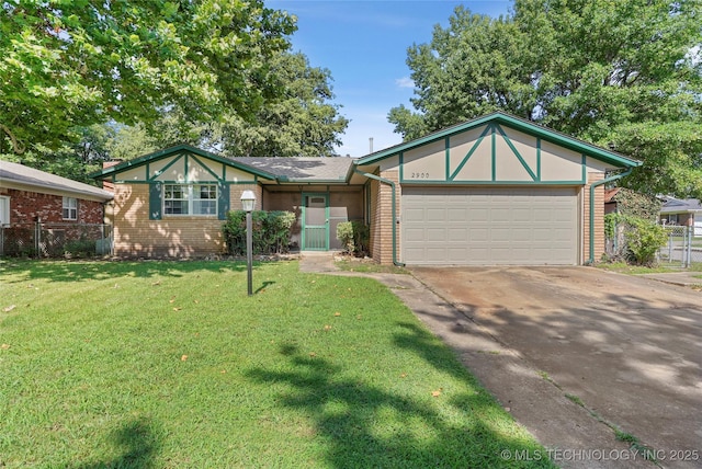 2900 S Cedar Ct, Broken Arrow, OK 74012 - view of front of home featuring brick siding, driveway, and a garage