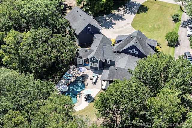 1528 Smysor Dr, Bartlesville, OK 74006 - view of subject property with a pool area