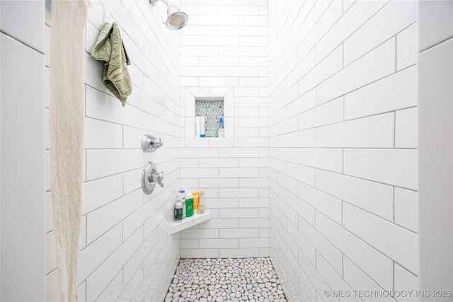 1528 Smysor Dr, Bartlesville, OK 74006 - full bath featuring a tile shower