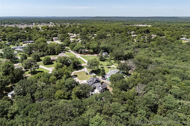 1528 Smysor Dr, Bartlesville, OK 74006 - aerial view of a forest