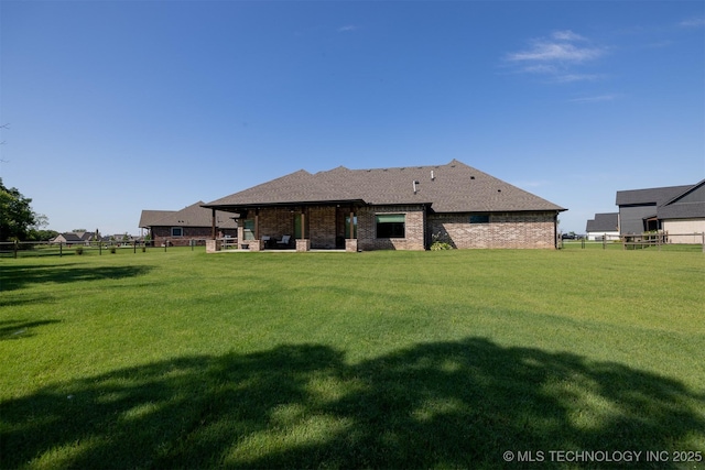 7141 E 138th Pl, Collinsville, OK 74021 - rear view of property
