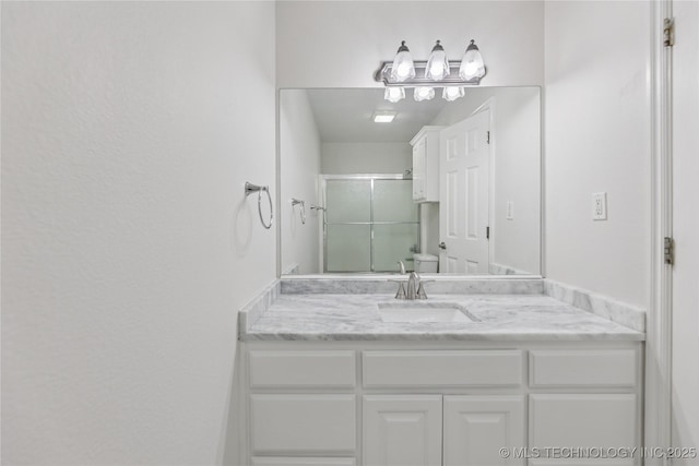 2629 S 13th St, Broken Arrow, OK 74012 - full bath featuring an enclosed shower and vanity