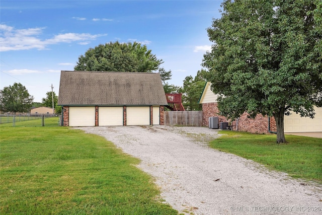 10672 E Canyon Oaks Ct, Claremore, OK 74017 - view of detached garage