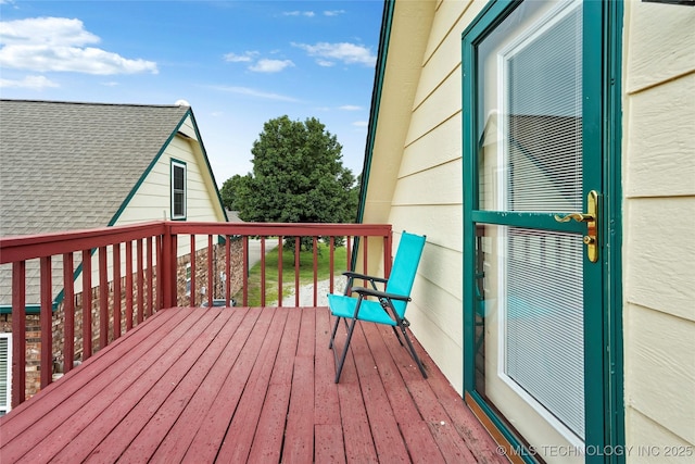 10672 E Canyon Oaks Ct, Claremore, OK 74017 - view of deck
