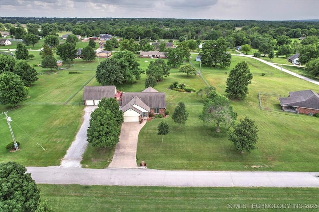 10672 E Canyon Oaks Ct, Claremore, OK 74017 - aerial view