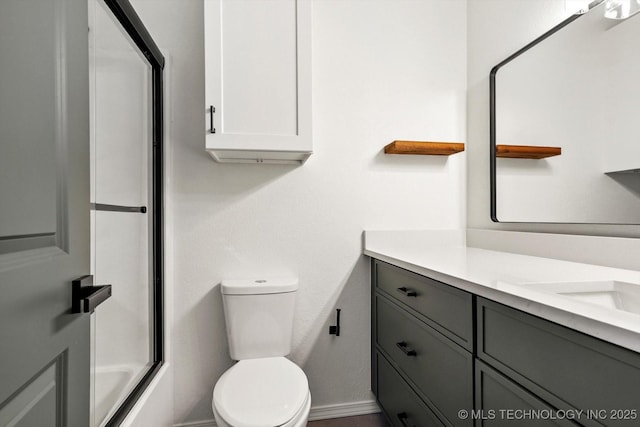 1847 W 57th Pl, Tulsa, OK 74107 - full bathroom featuring vanity and enclosed tub / shower combo