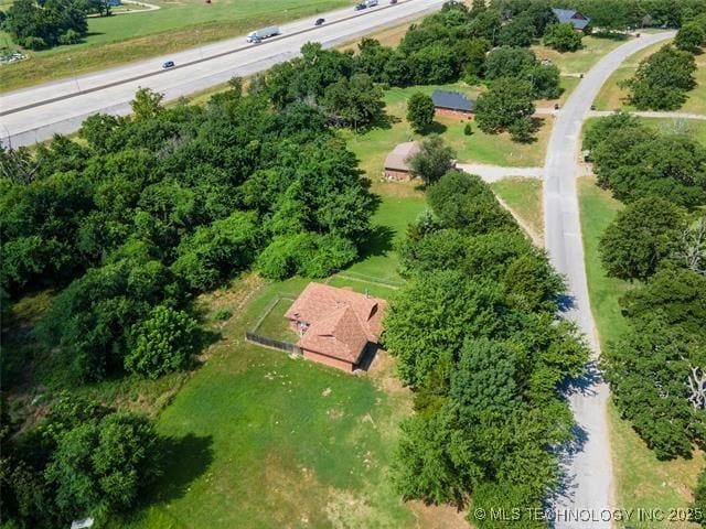 2608 Hickory Bluff Rd, Sapulpa, OK 74066 - aerial view of property's location