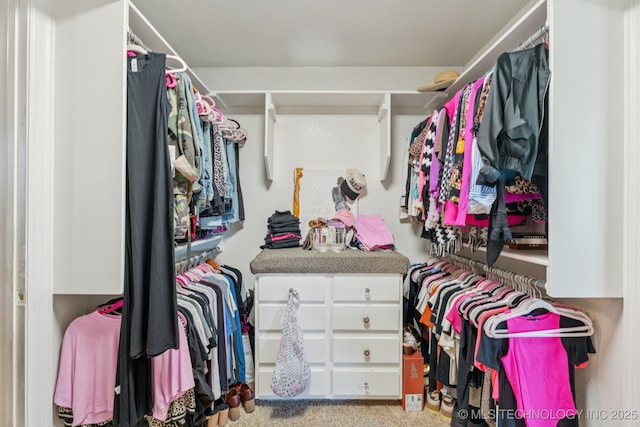 8702 N 140th Ter, Owasso, OK 74055 - spacious closet with carpet floors