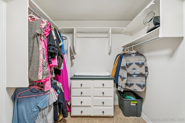 8702 N 140th Ter, Owasso, OK 74055 - walk in closet featuring carpet