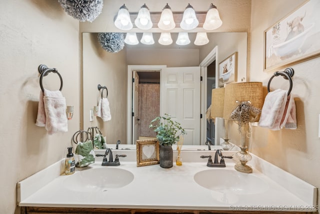 8702 N 140th Ter, Owasso, OK 74055 - bathroom with double vanity