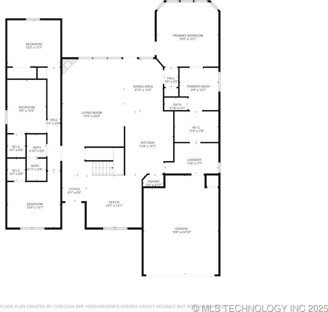 8702 N 140th Ter, Owasso, OK 74055 - view of property floor plan