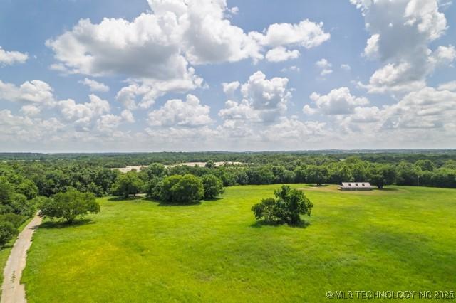 16547 County Road 1600, Ada, OK 74820 - aerial view of a forest