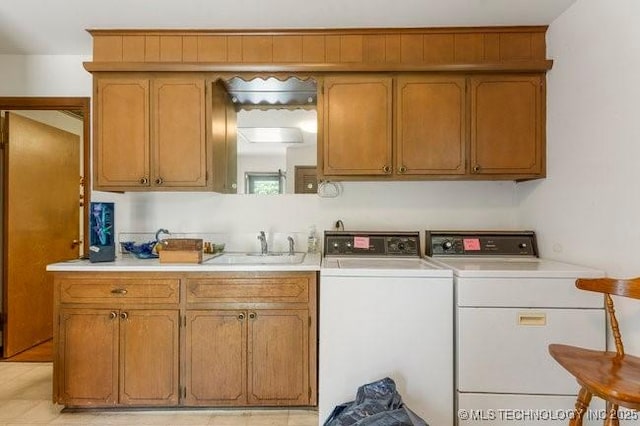 12725 S 168th E Ave, Broken Arrow, OK 74011 - laundry room featuring cabinet space and independent washer and dryer