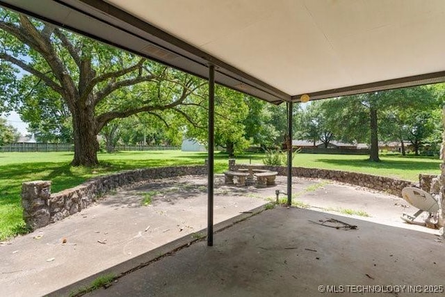 12725 S 168th E Ave, Broken Arrow, OK 74011 - view of patio featuring a storage unit