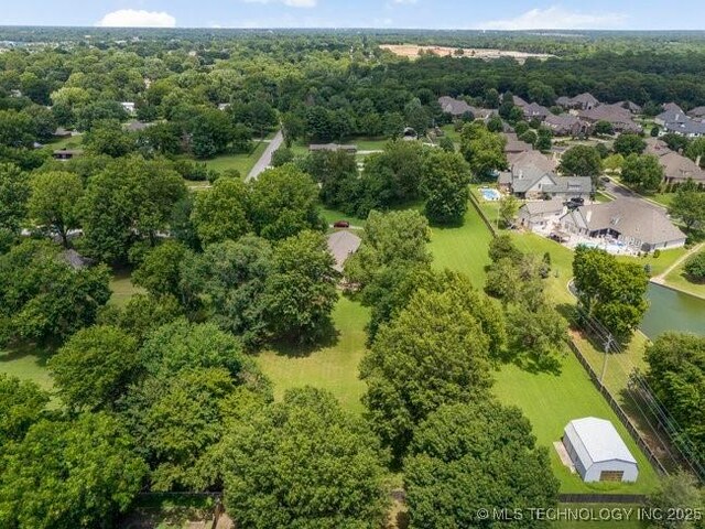 12725 S 168th E Ave, Broken Arrow, OK 74011 - bird's eye view