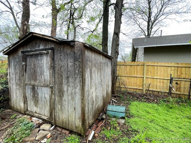 1225 S Quaker Ave, Tulsa, OK 74120 - view of shed