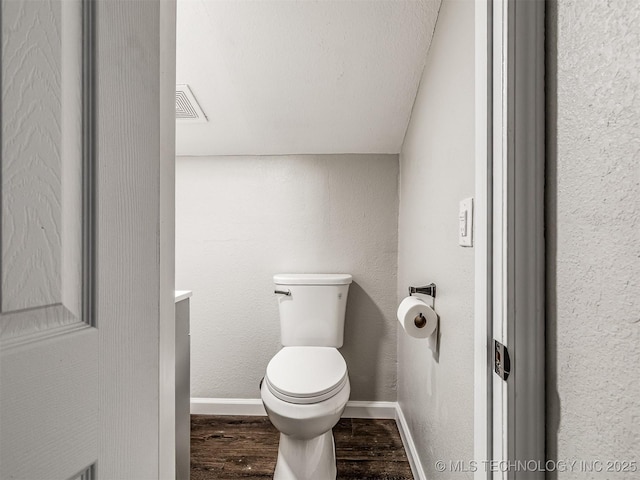 310 W Lee Ave, Sapulpa, OK 74066 - bathroom featuring wood finished floors and toilet