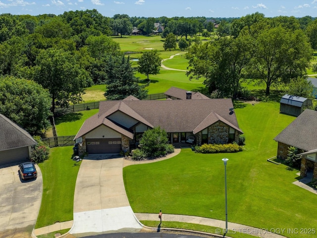 6429 Clear Creek Loop, Bartlesville, OK 74006 - view of subject property with a golf club